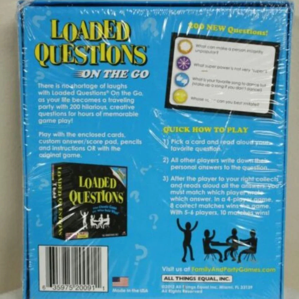 Loaded Questions on The Go - Picture 2 of 2
